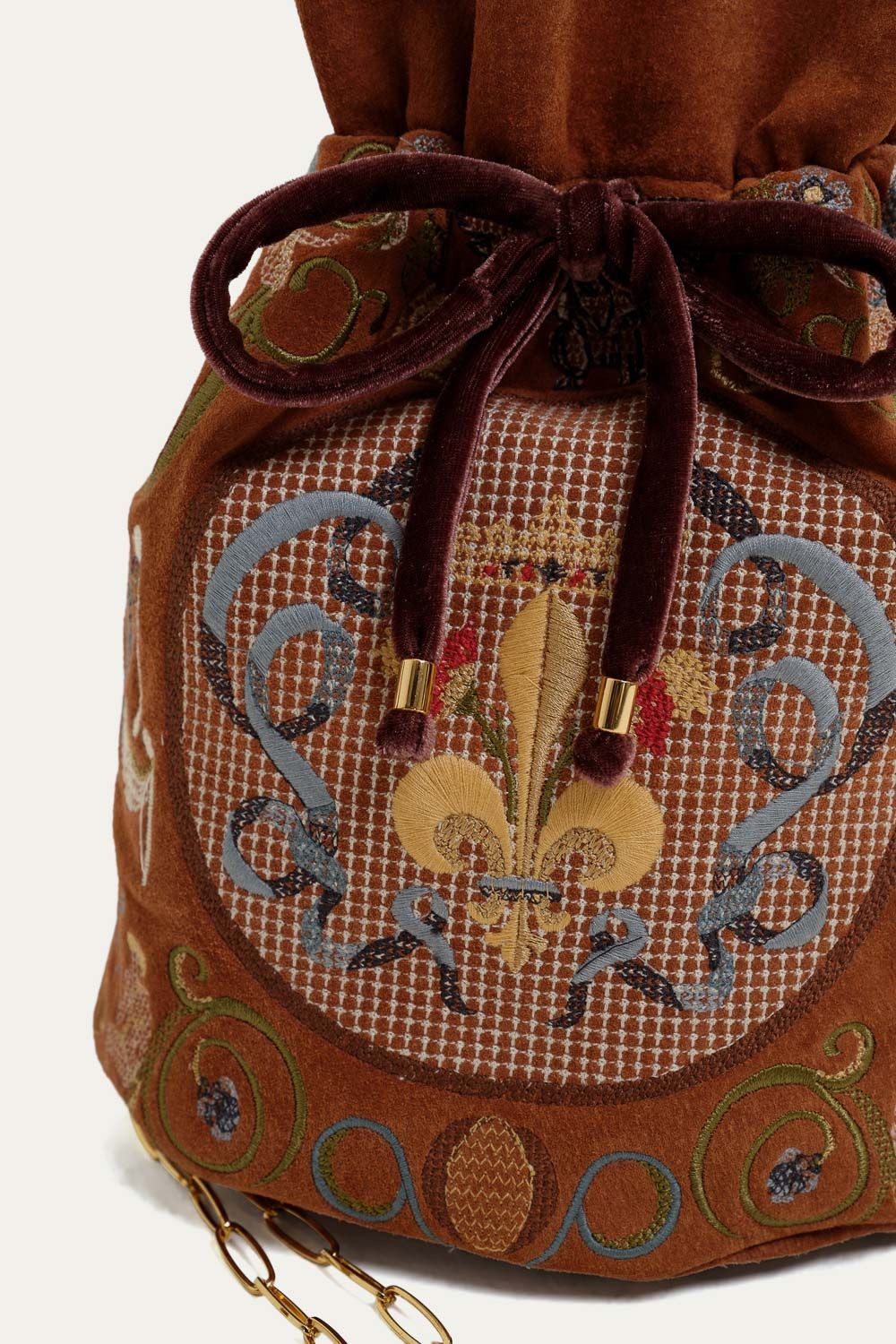 Bolsa Gaia Framed - MARROM 1