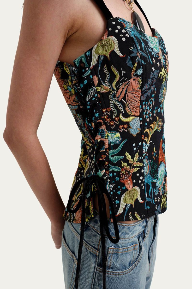 Top Charlotte All Most Vintage   Roberta Palhares - MULTICOLORIDO 3