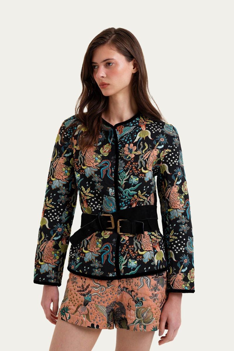 Casaco Charlotte All Most Vintage   Roberta Palhares - MULTICOLORIDO 0