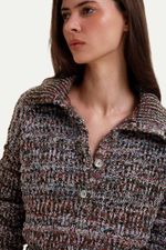 Blusa Tricot Wendy All Most Vintage   Roberta Palhares - MULTICOLORIDO 2