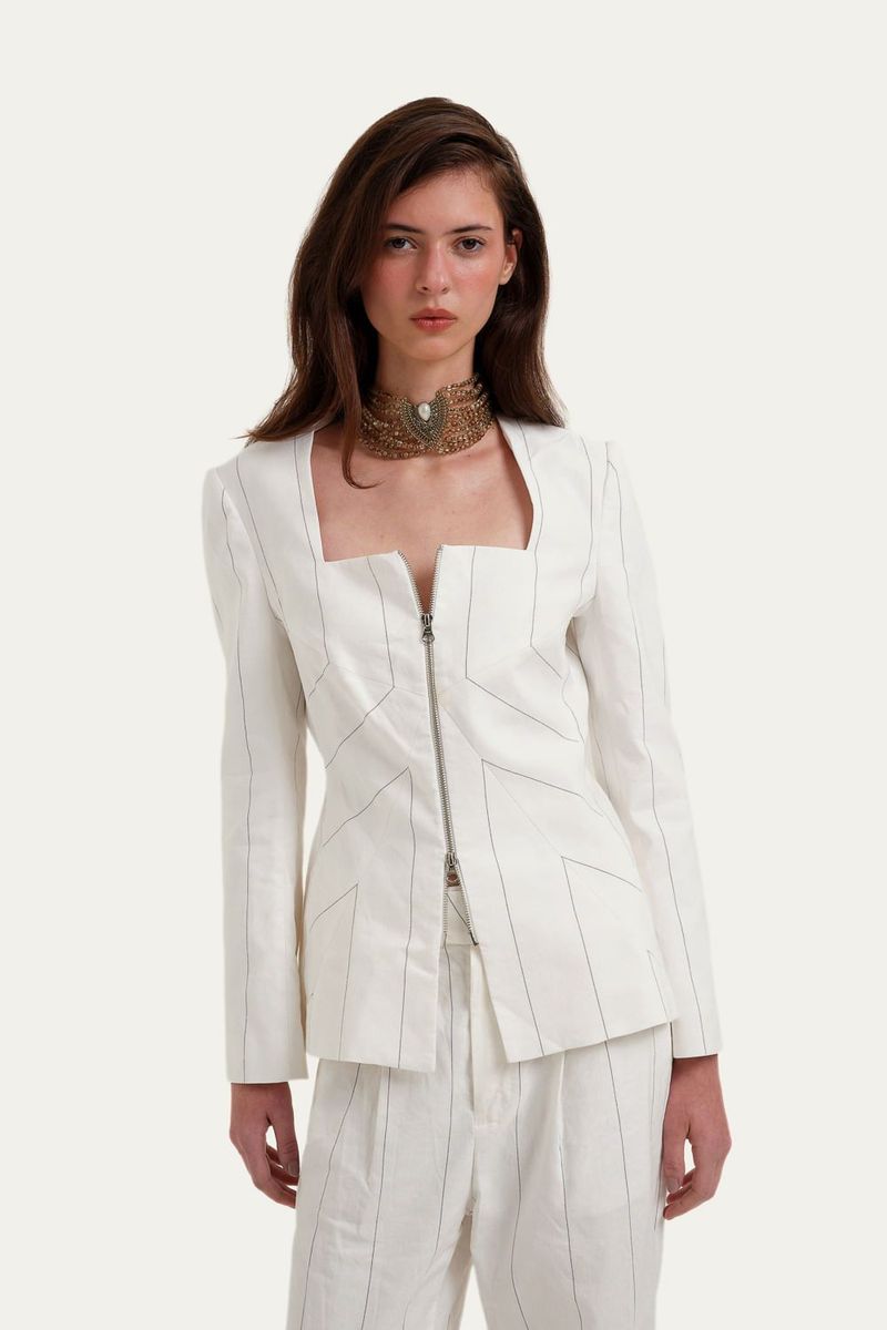 Blazer Sienna All Most Vintage - OFF WHITE 0