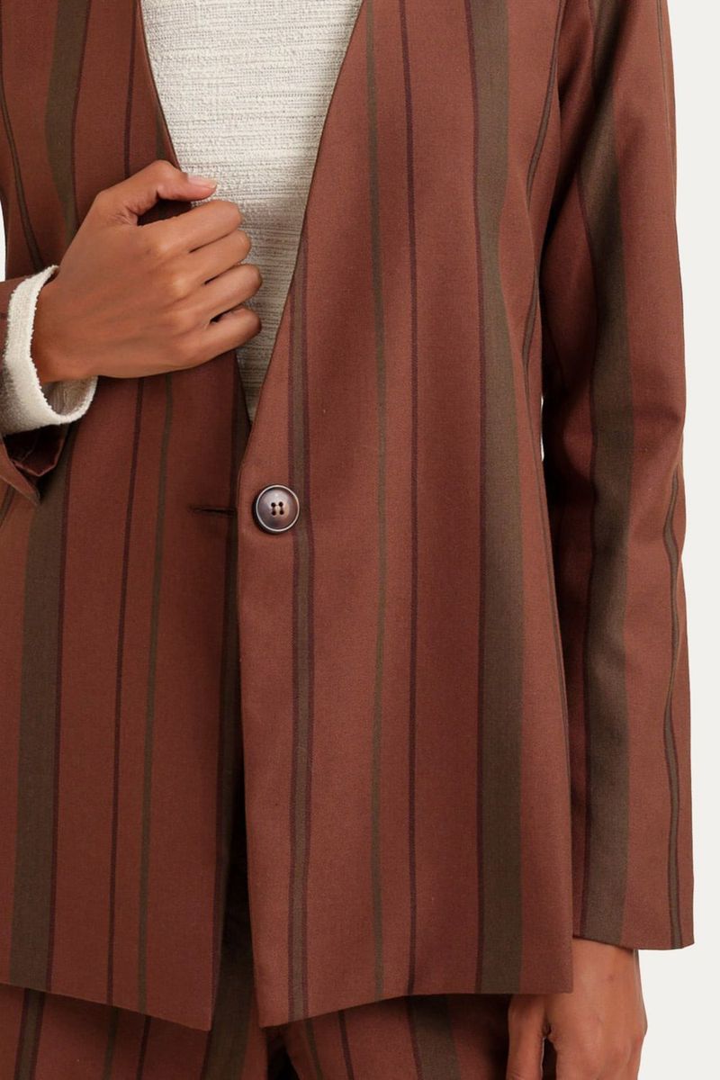 Blazer Arpelle Clemence - MARROM 2