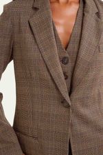 Blazer Preppy Clemence - MARROM 2