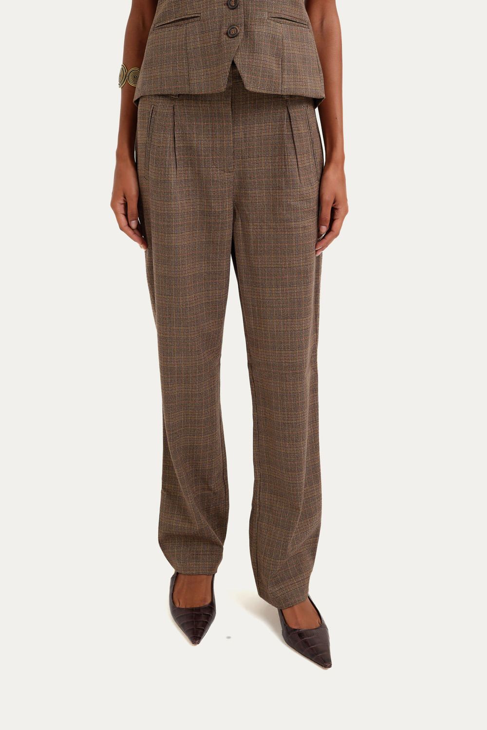 Cal a Reta Preppy Clemence - MARROM 1