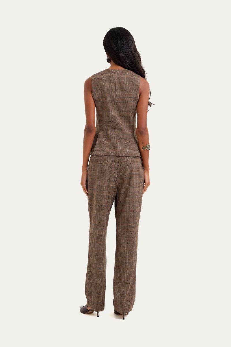 Colete Preppy Clemence - MARROM 3