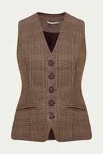 Colete Preppy Clemence - MARROM 4