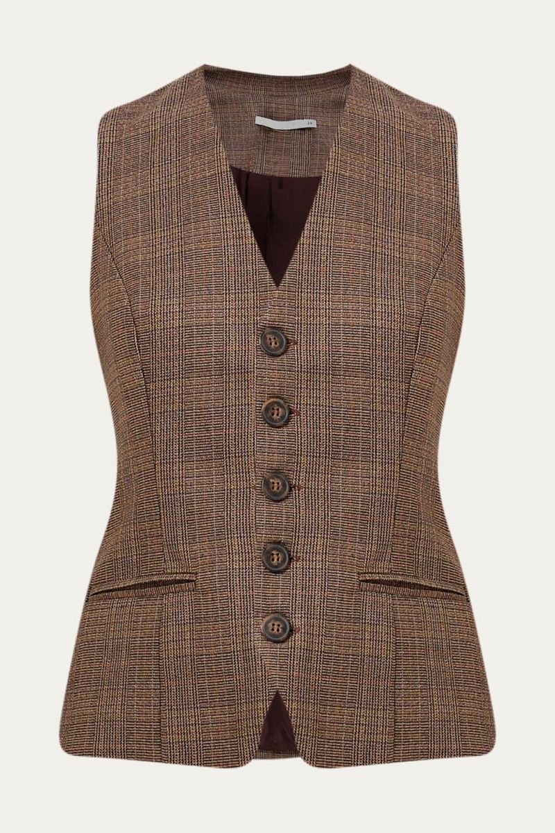 Colete Preppy Clemence - MARROM 4