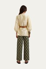 Blusa Eug nia All Most Vintage   Roberta Palhares AMARELO 3