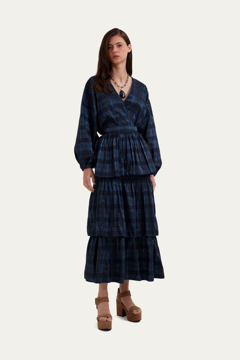 Kimono Margaret All Most Vintage   Roberta Palhares - XADREZ 0