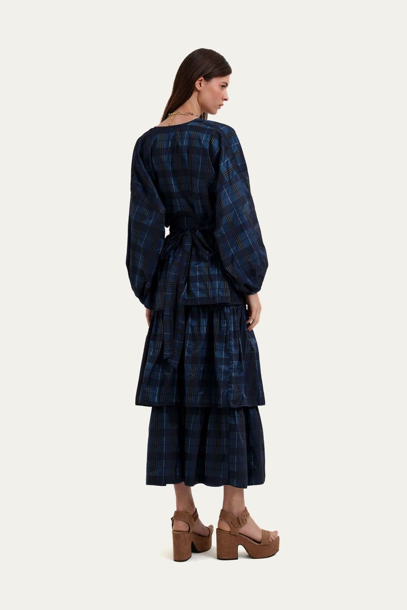 Kimono Margaret All Most Vintage   Roberta Palhares - XADREZ 3