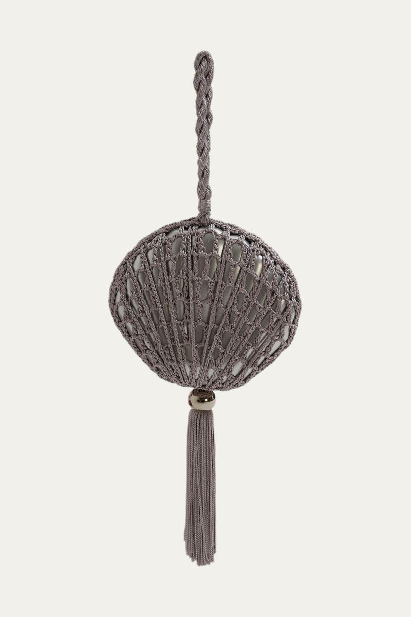 Bolsa Concha A M  Acess rios - PRATA 0