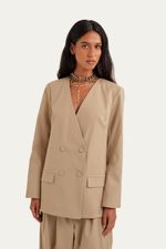 Blazer Alfaiataria Spal Nk - BEGE 0