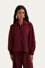 Jaqueta Overstory Chamois Cruise - VINHO 0