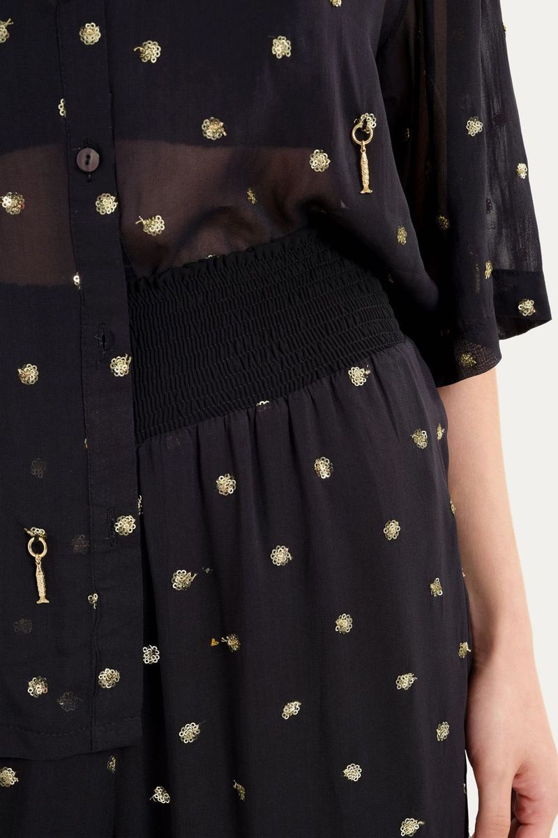 Conjunto Pisculi Lucentis L  Macie - PRETO 4