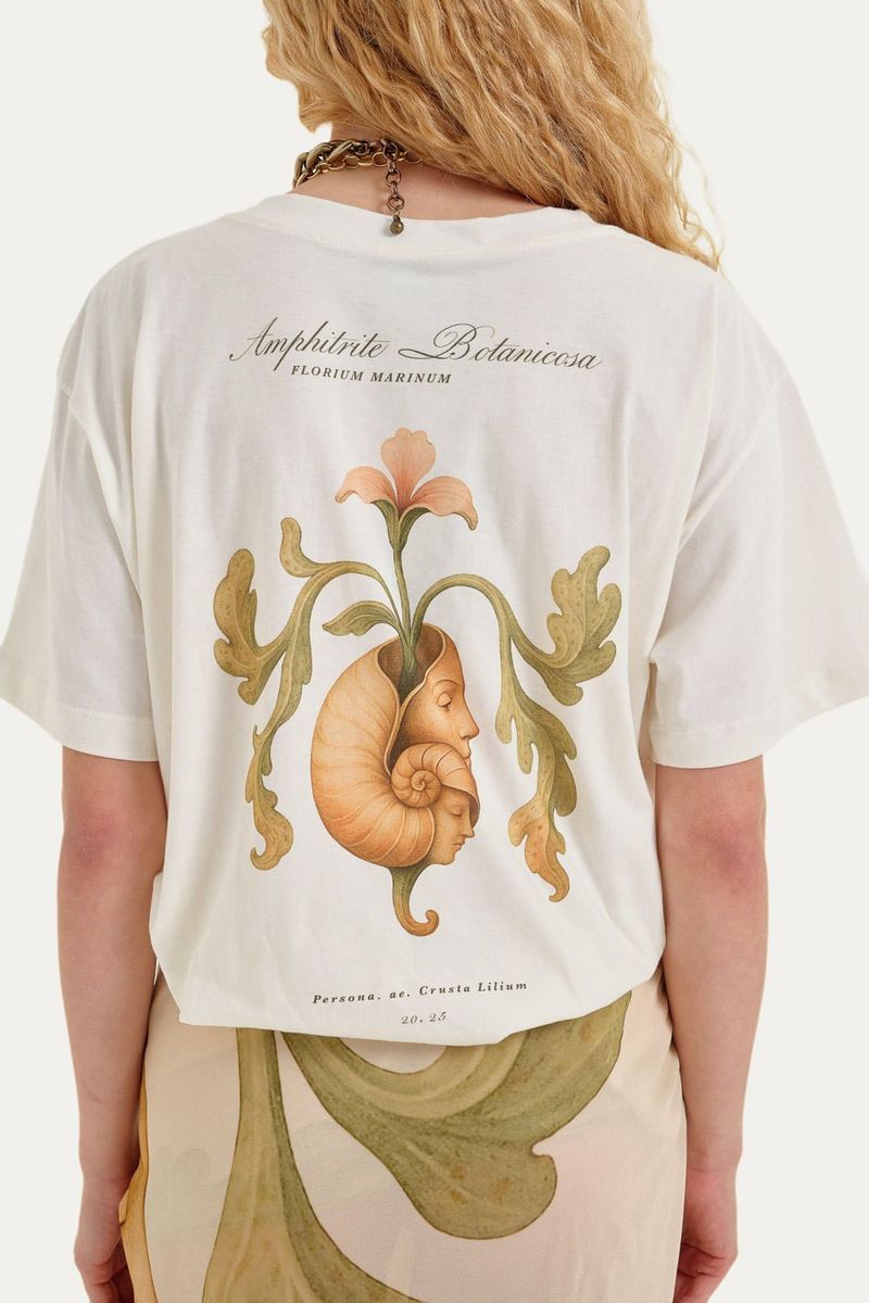 T-Shirt Amphitrite L  Macie - OFF WHITE 2