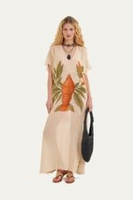 Kaftan Lacusta Magnifica L  Macie - OFF WHITE 0