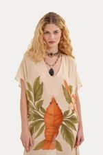 Kaftan Lacusta Magnifica L  Macie - OFF WHITE 1