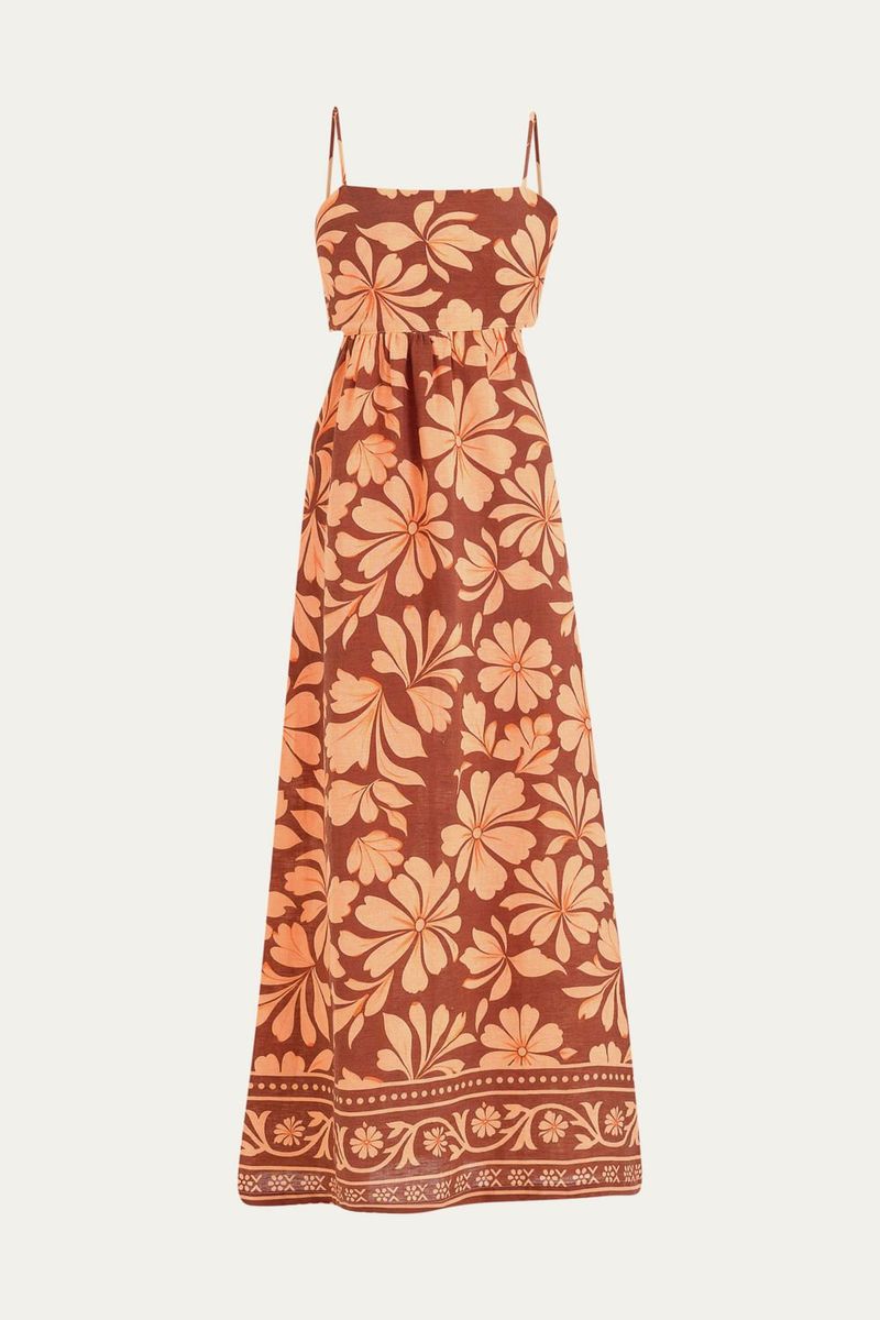 Vestido V nus Mar - LARANJA 3