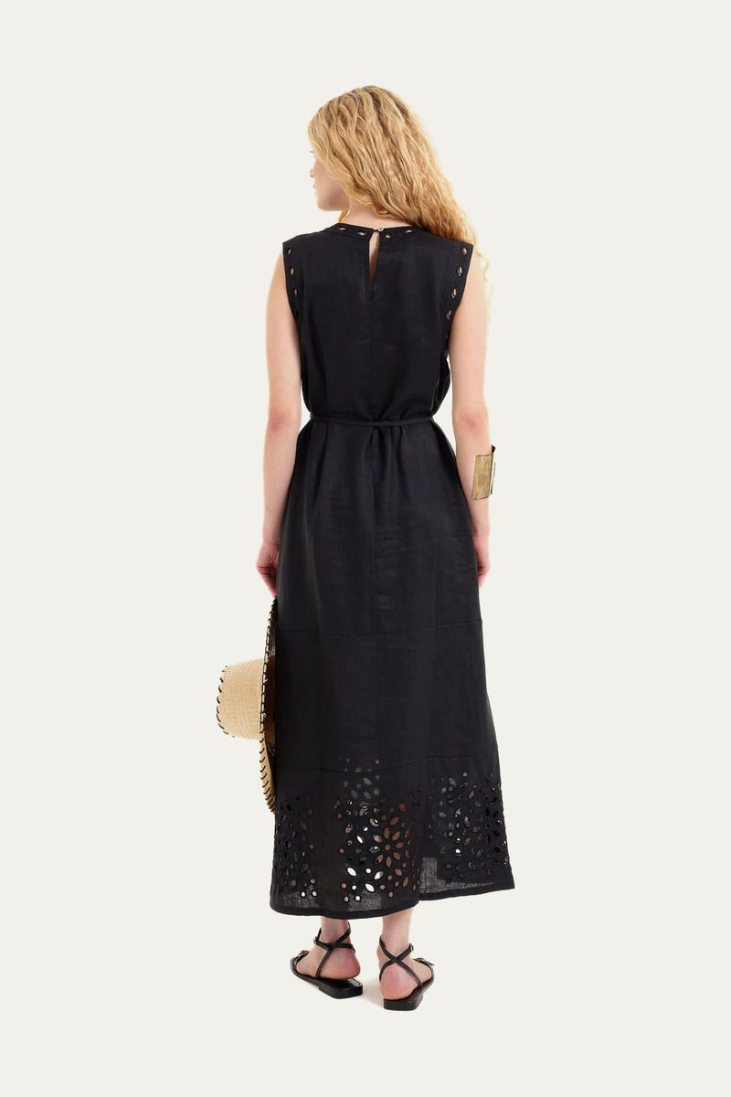 Vestido Bora Bora Mar - PRETO 2