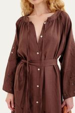 Kaftan Bora Bora Mar - MARROM 1