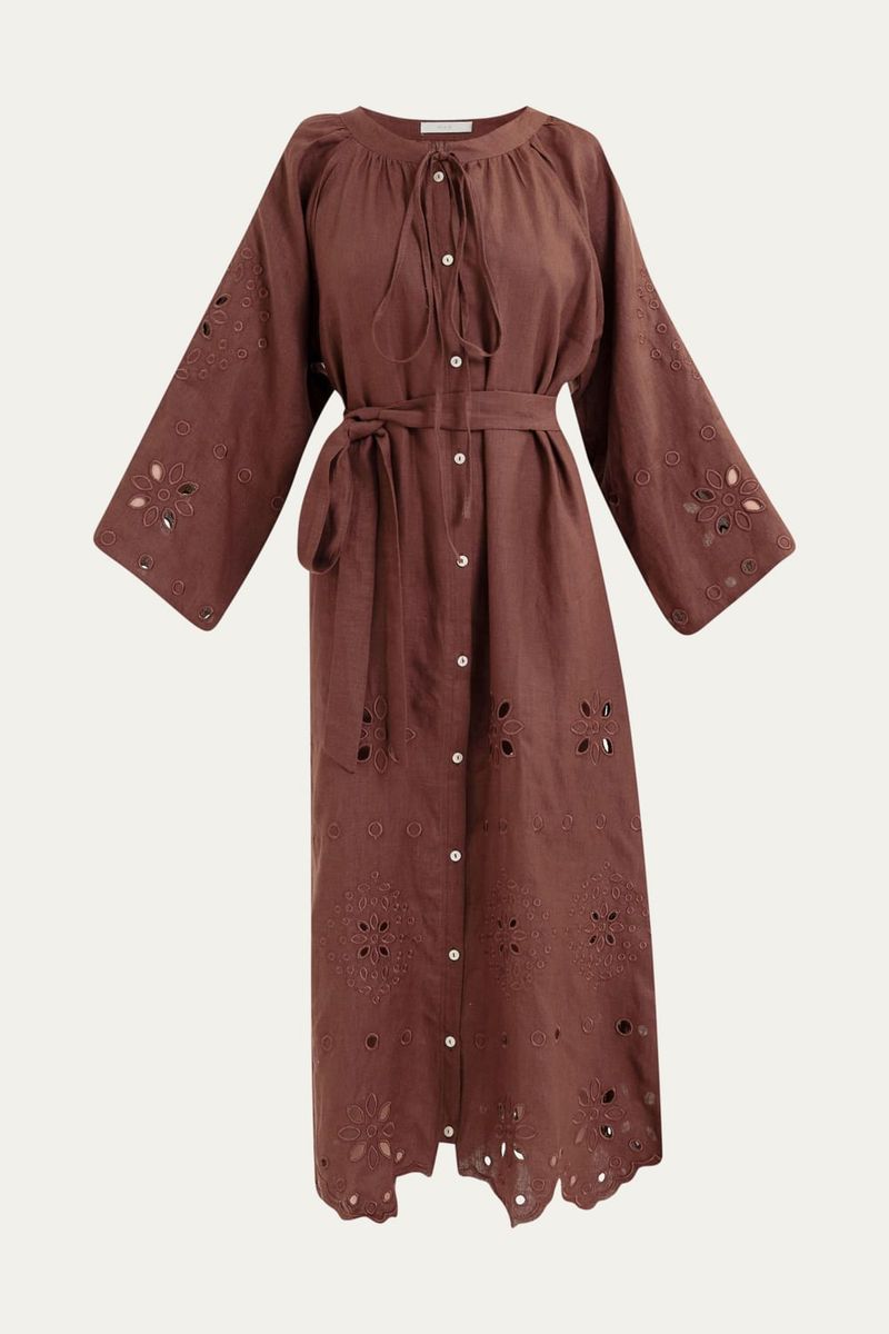 Kaftan Bora Bora Mar - MARROM 3