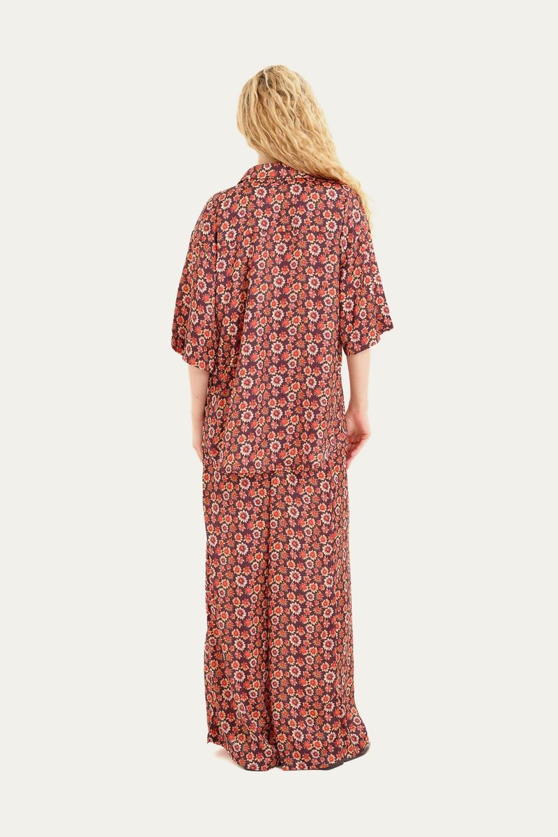 Conjunto A afr o Voa Voa - MARROM 3