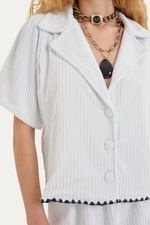 Casaquinho Alexandria Voa Voa - BRANCO 2