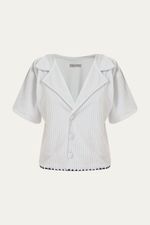 Casaquinho Alexandria Voa Voa - BRANCO 4