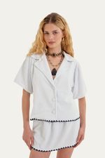 Saia Mini Alexandria Voa Voa - BRANCO 0