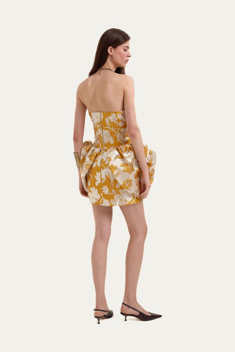 Vestido Mini Lyra Rsvp - AMARELO 3