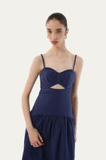 Vestido Midi Abito Clemence - MARINHO 1