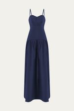 Vestido Midi Abito Clemence - MARINHO 3