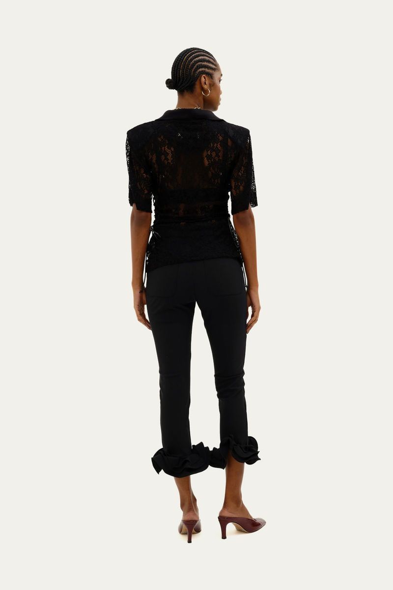 Cal a Legging Babado Le Barb Lo de Lui - PRETO 3