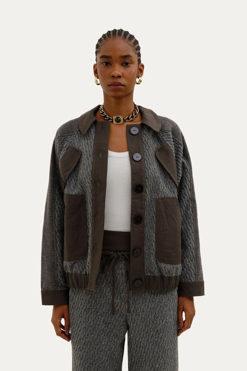 Casaco Pietra 2 Cach  - GRAFITE 0