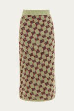 Saia Tricot Textura Missinclof - VERDE 4