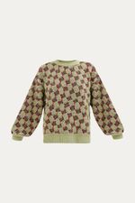 Blusa Tricot Textura Missinclof - VERDE 4