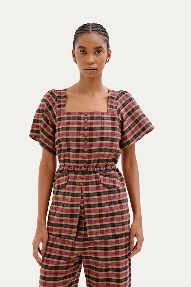 Blusa Scott Missinclof - XADREZ 0