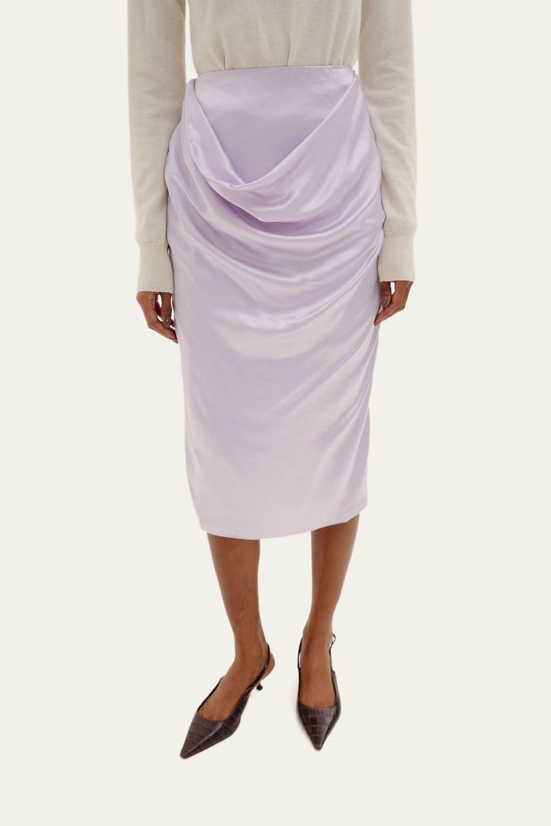 Saia Midi Esc Francesca - LILAS 1