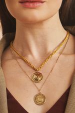 Pingente Redondo Love Carol Kauffmann - DOURADO 1