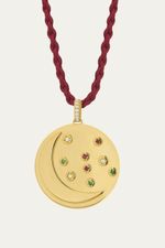 Placa Medalha Meia Lua Carol Kauffmann - DOURADO 0