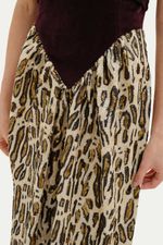 Vestido Longo Amira Rsvp - MARROM 2
