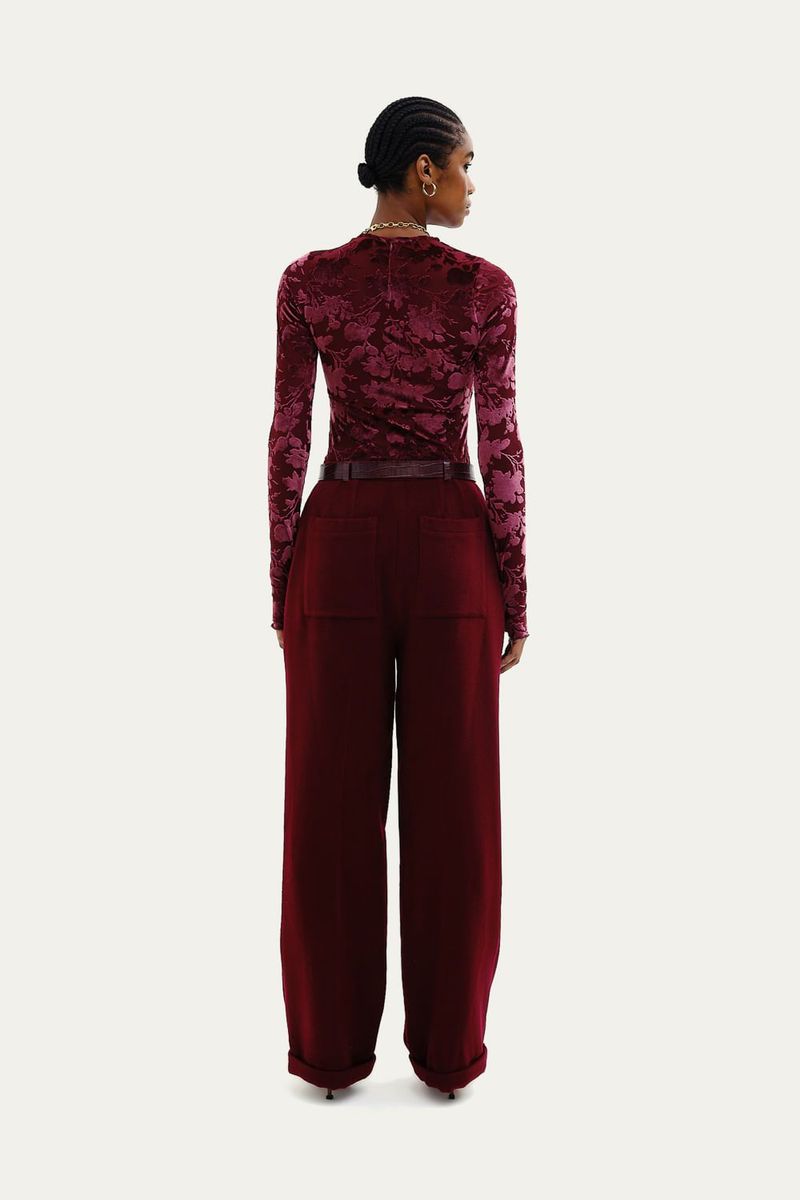 Blusa Safi Framed - VINHO 3