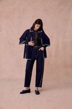 Cal a Barrel Jeans M rmore Color Paula Raia - MARINHO 0