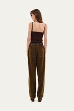 Regata Tricot Canelado Coven - MARROM 4