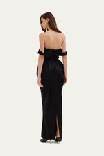 Vestido Longo O Tempo Aluf - PRETO 3