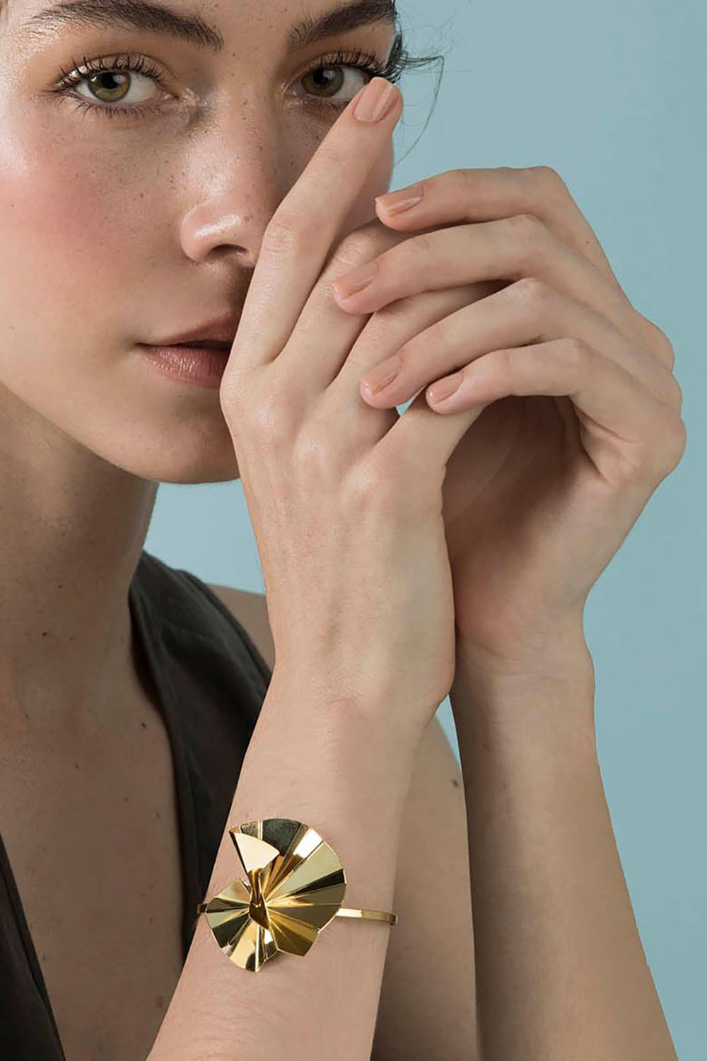 Pulseira Flora Ouro Camila Sarpi - DOURADO-1787235977262