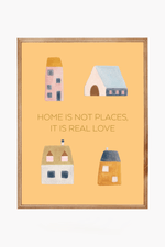 Poster Home Edamami + The Kid´s List  - Amarelo A3