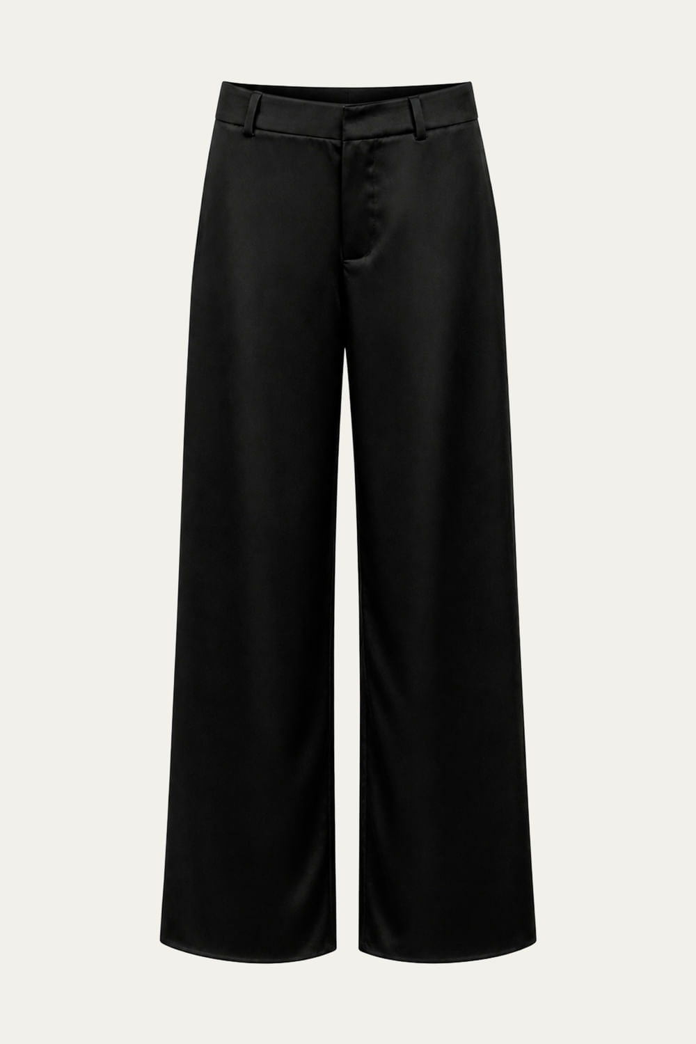 Calça Acetinada Preta TAM PP