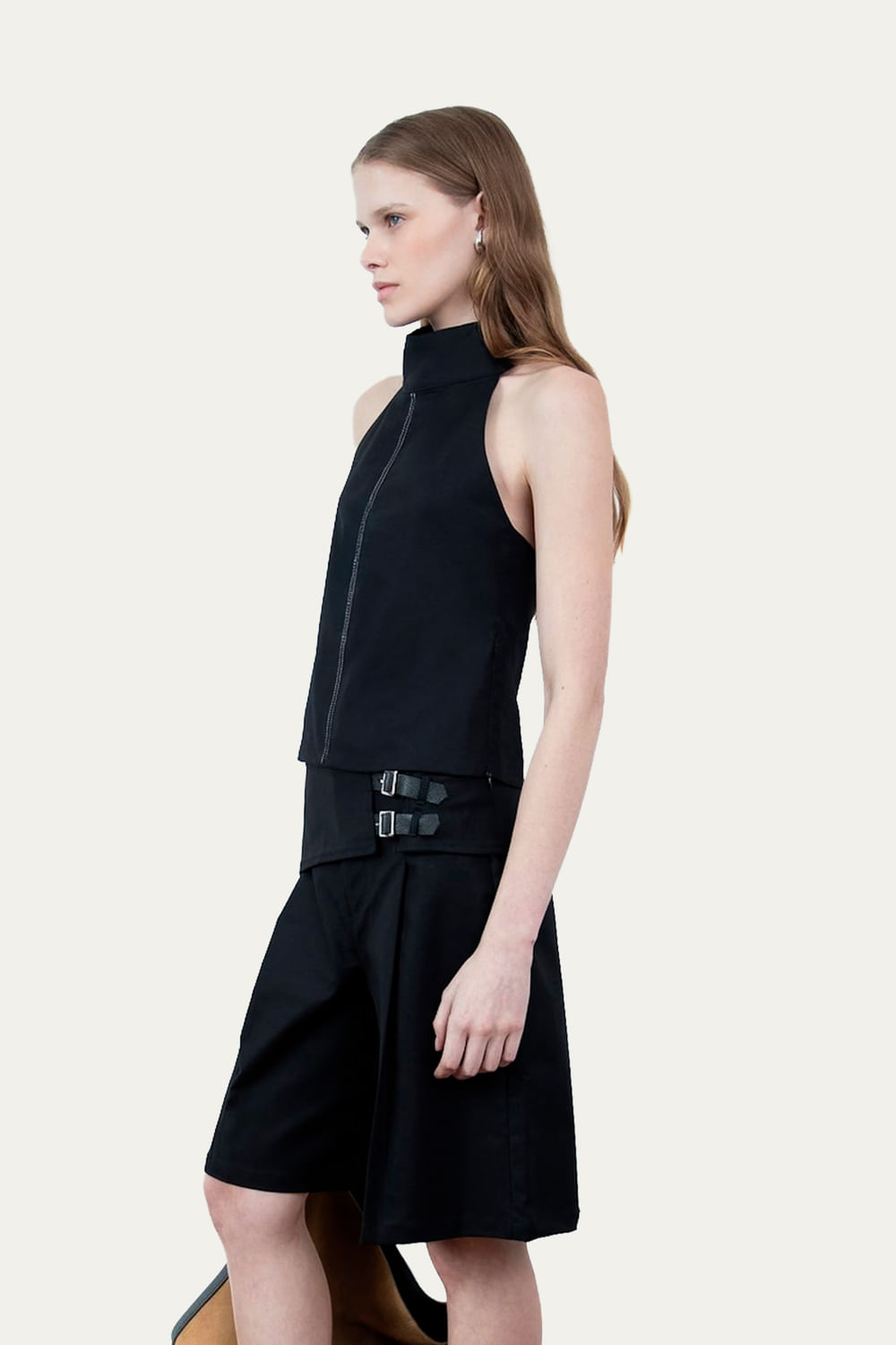 Halter Top Preto TAM P