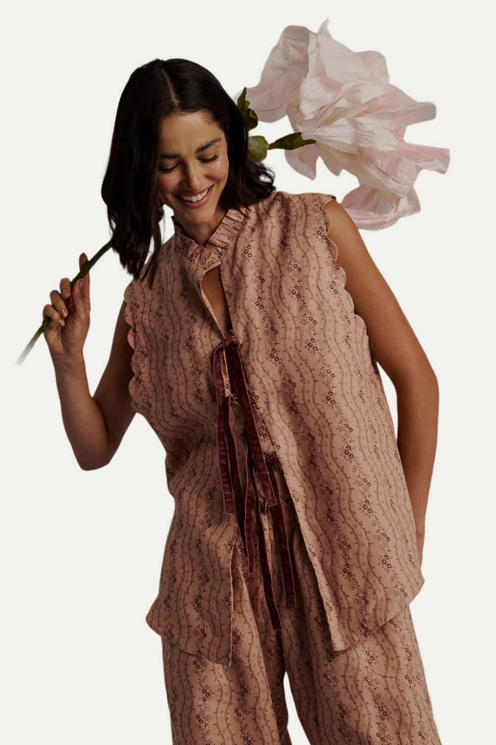 REGATA LINEN HIBISCO ROSA 40